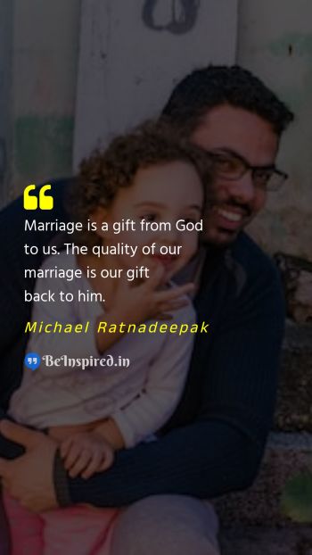 Michael Ratnadeepak Picture Quote on father love daughter 