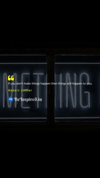 Robert Collier Picture Quote on action responsibility life 