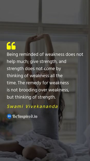 Swami Vivekananda Picture Quote on motivational self improvement 