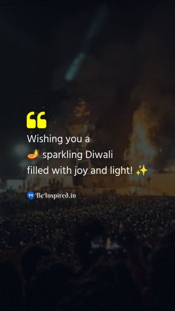 Diwali/Deepavali Wishes Quote related to diwali, joy, light, sparkling