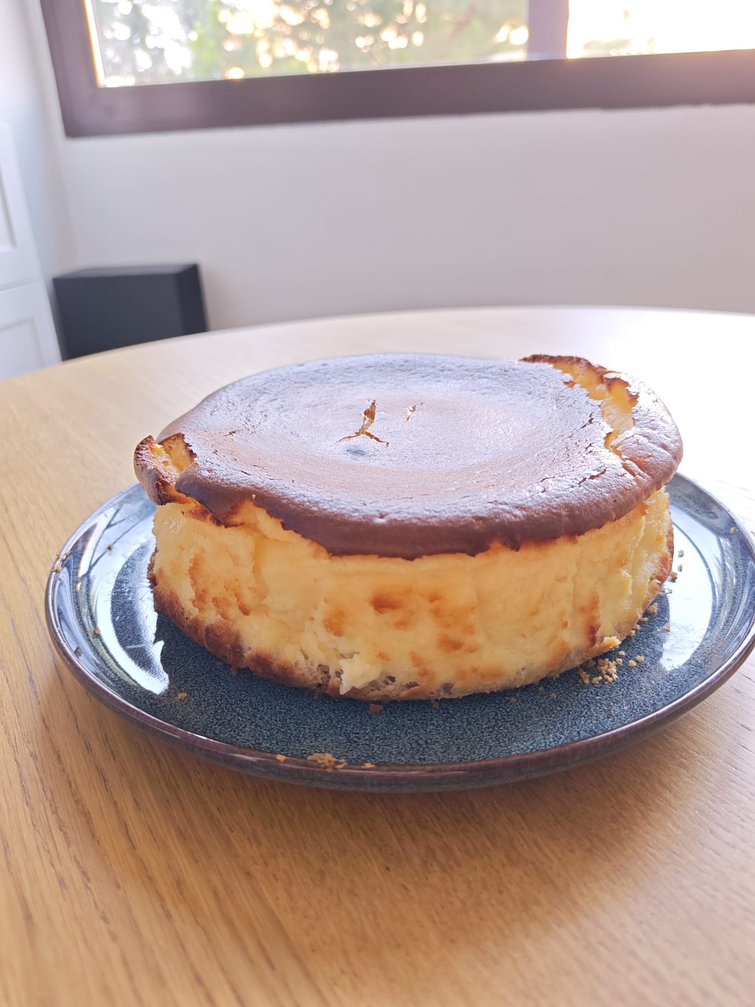 Tarta de queso para 2 personas