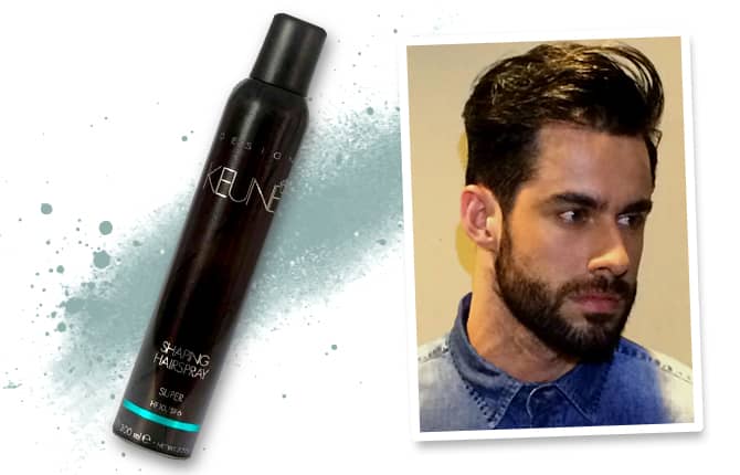 Finalizador de sale cabelo masculino