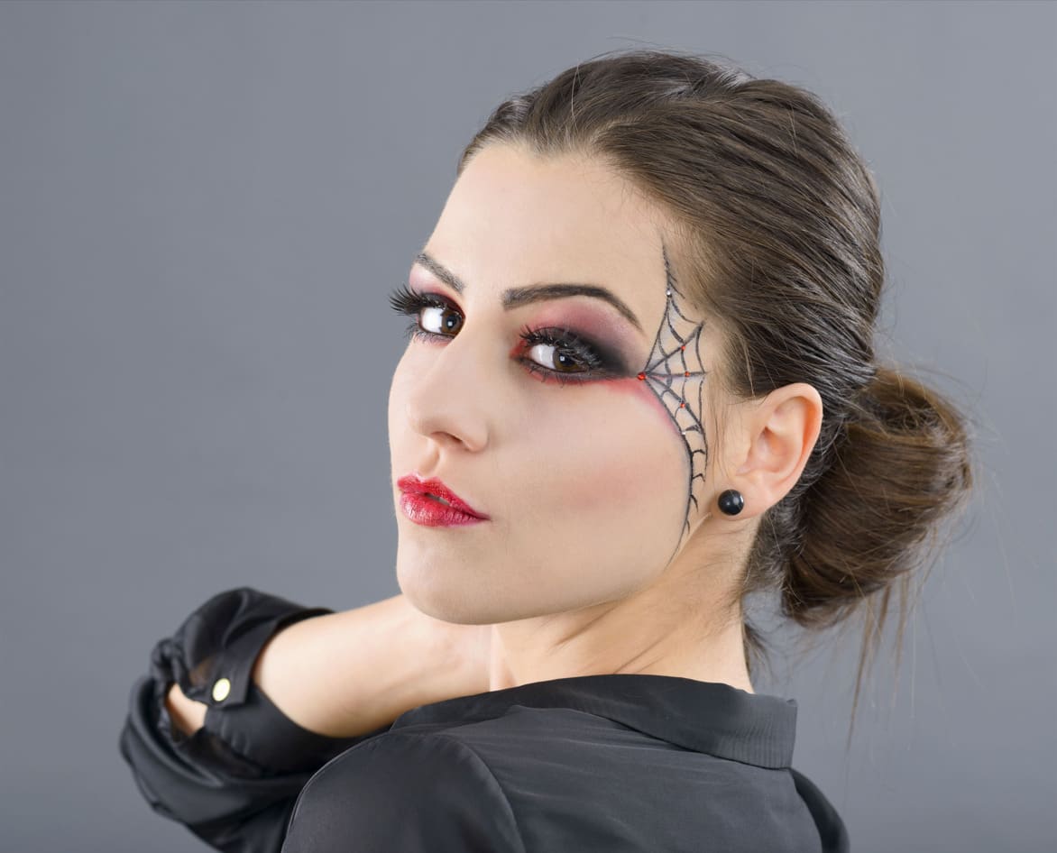 Maquiagem de Halloween simples - Beleza na Web