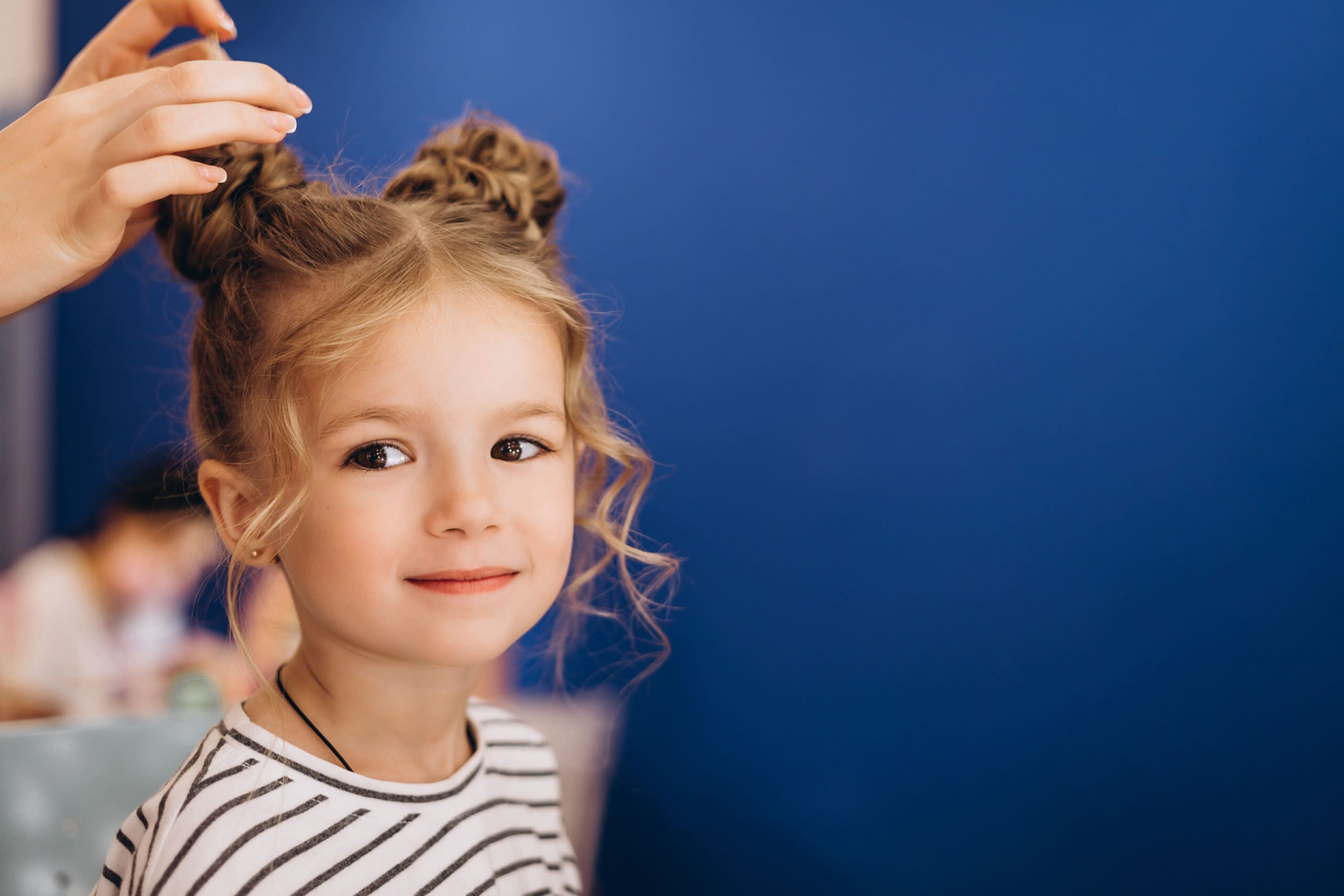 PENTEADO INFANTIL PARA CABELOS CACHEADOS - SIMPLES COM TRANÇAS 