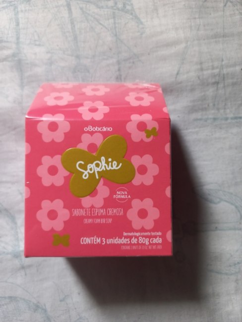Sabonete em Barra Sophie 3x80g | O Boticário