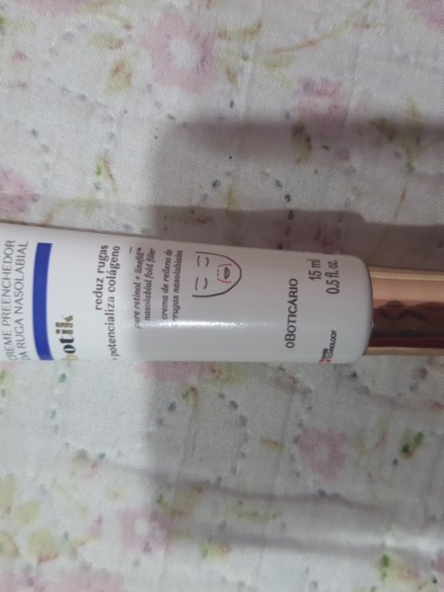 Creme Preenchedor da Ruga Nasolabial Botik Retinol Puro + Linefill