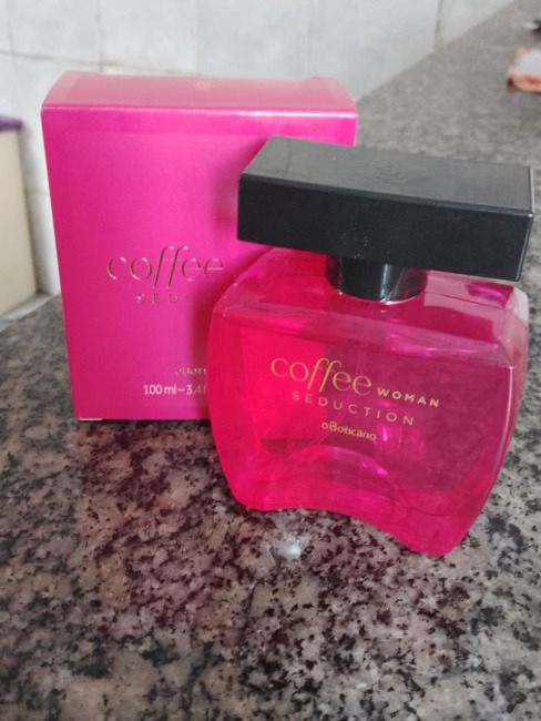 Kit Coffee Seduction, Perfume Feminino Boticário Nunca Usado 47762383