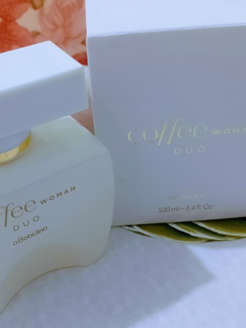 Coffee Woman Duo Desodorante Colônia, 100ml