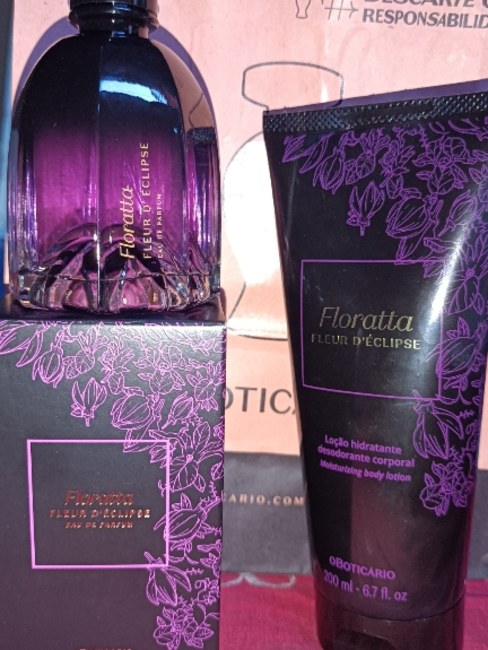 Fleur D'Éclipse novo Floratta Eau de Parfum do Boticário - Natimus