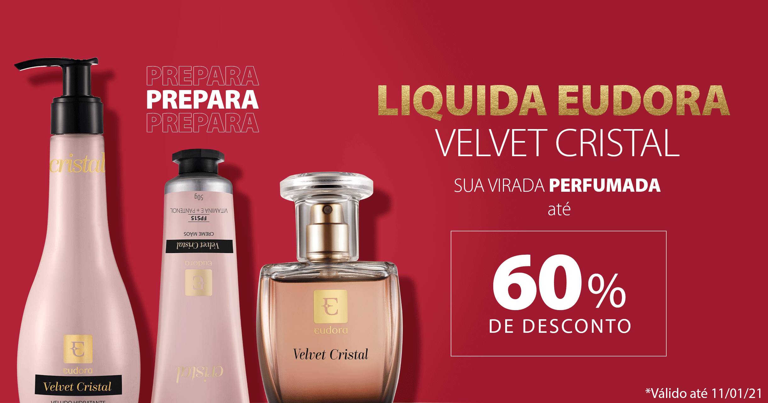 Eudora Velvet Cristal Eudora