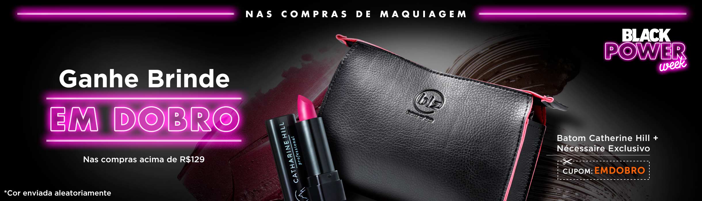 Promoção em Maquiagem na Black Friday
