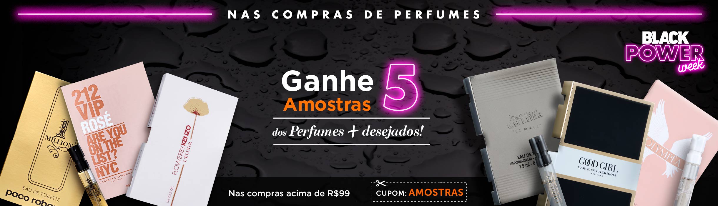 Promoção em Perfumes na Black Friday