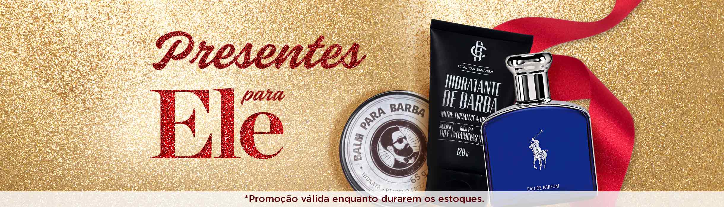 Presentes de Natal para Ele