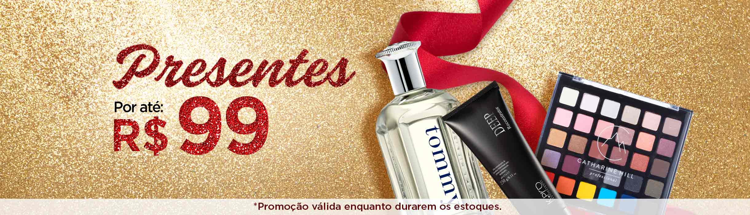 Presentes por até R$99