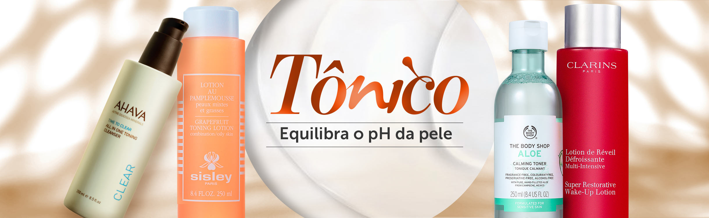 Adstringente e Tônico Facial