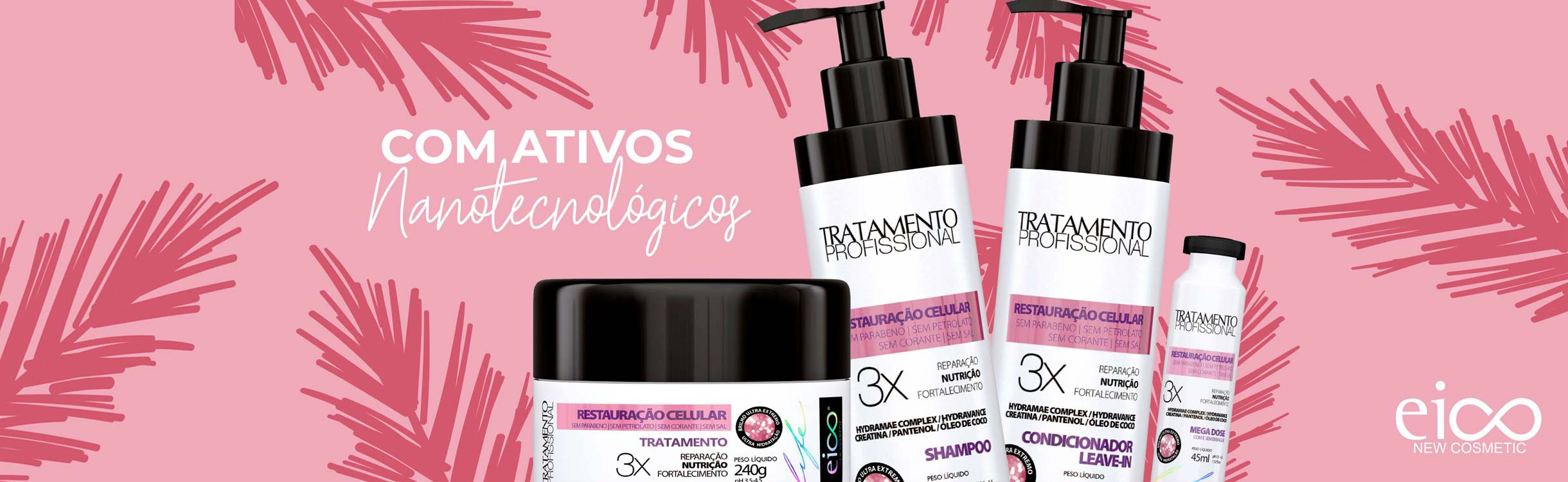 Eico Leave-in e Creme para Pentear