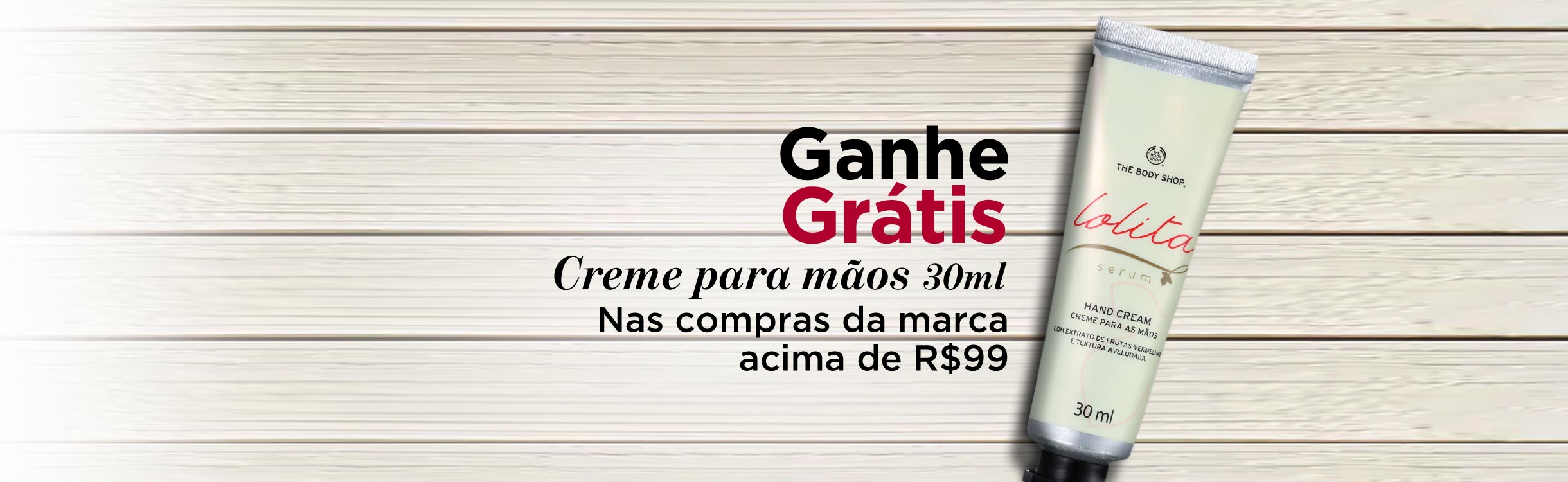 The Body Shop para Corpo e Banho