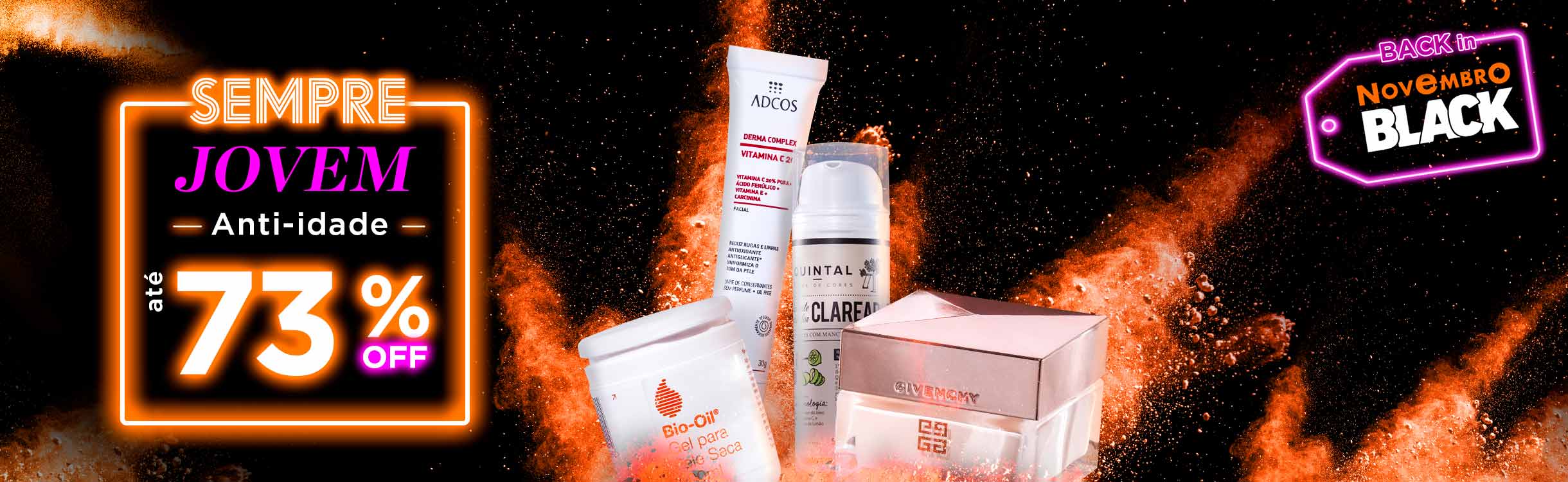 Produtos para Pele e Corpo na Black Friday