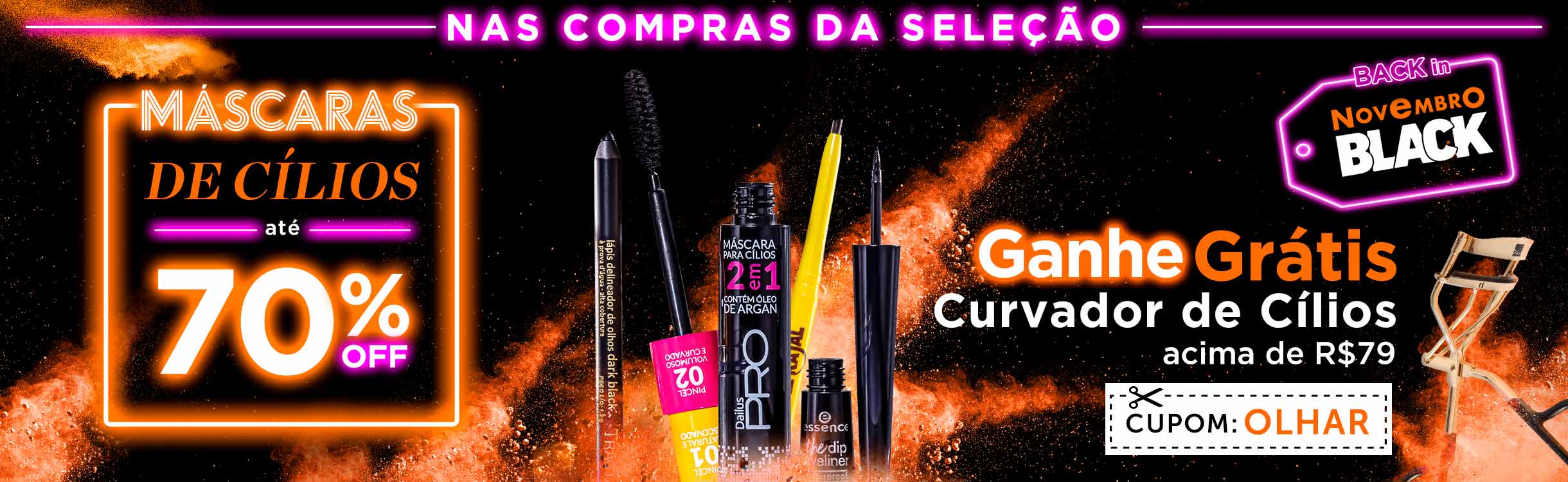 Maquiagem na Black Friday