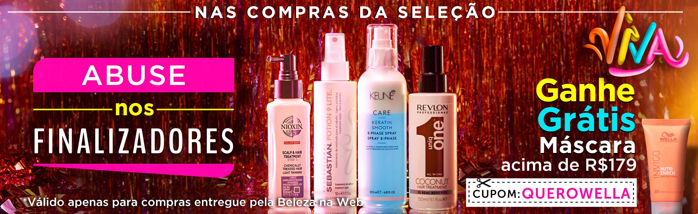 Produtos de Cabelo para Carnaval