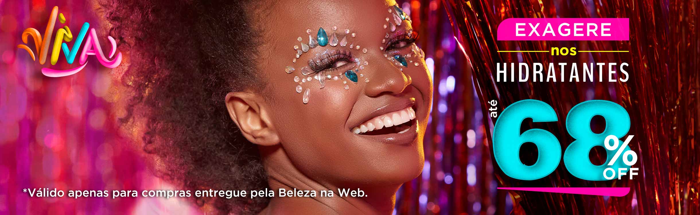 Produtos para Pele no Carnaval