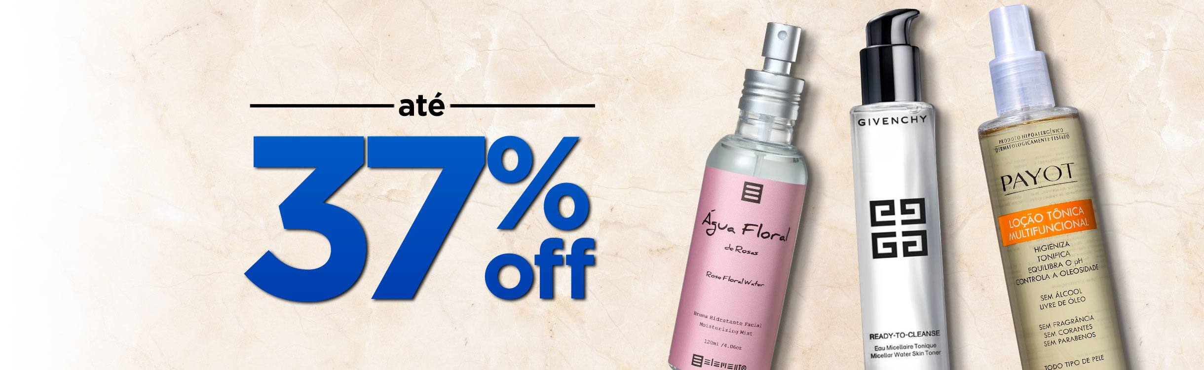Adstringente e Tônico Facial