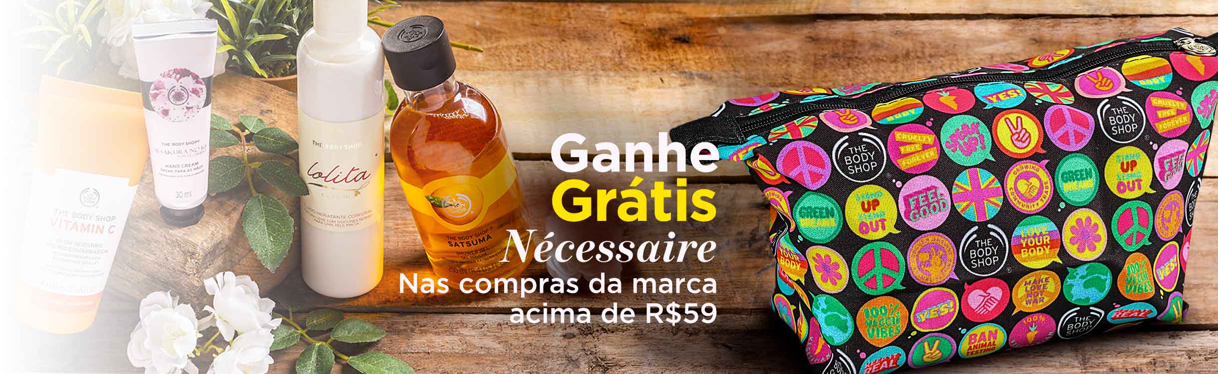 The Body Shop para Corpo e Banho