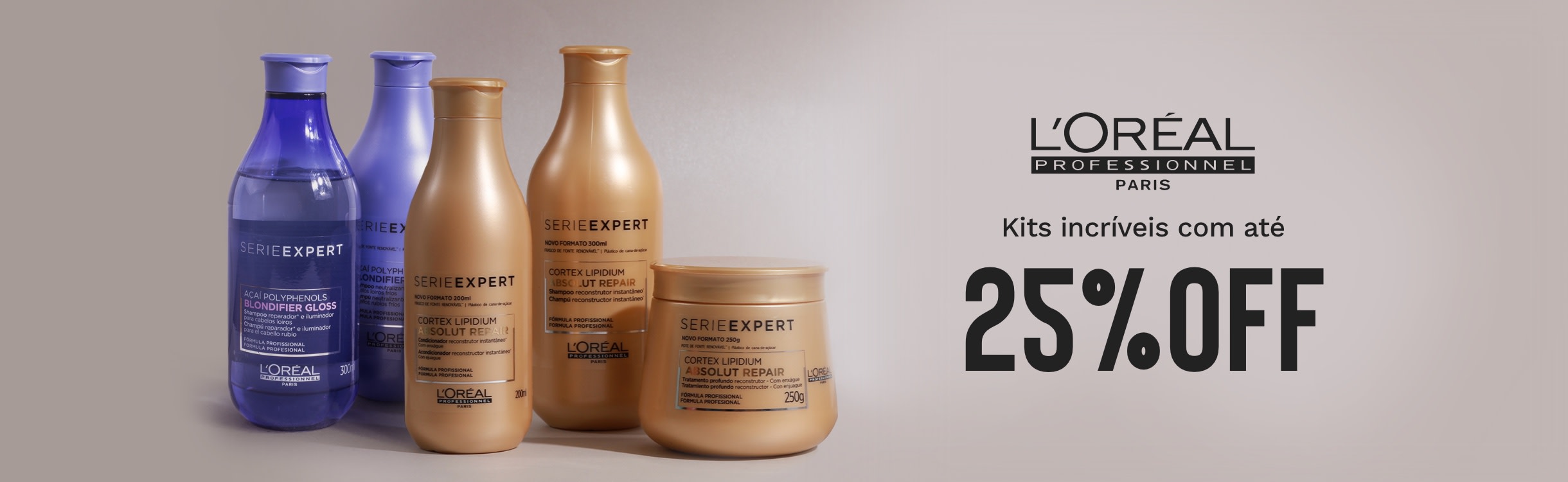 Kits L'Oréal Professionnel para Cabelos