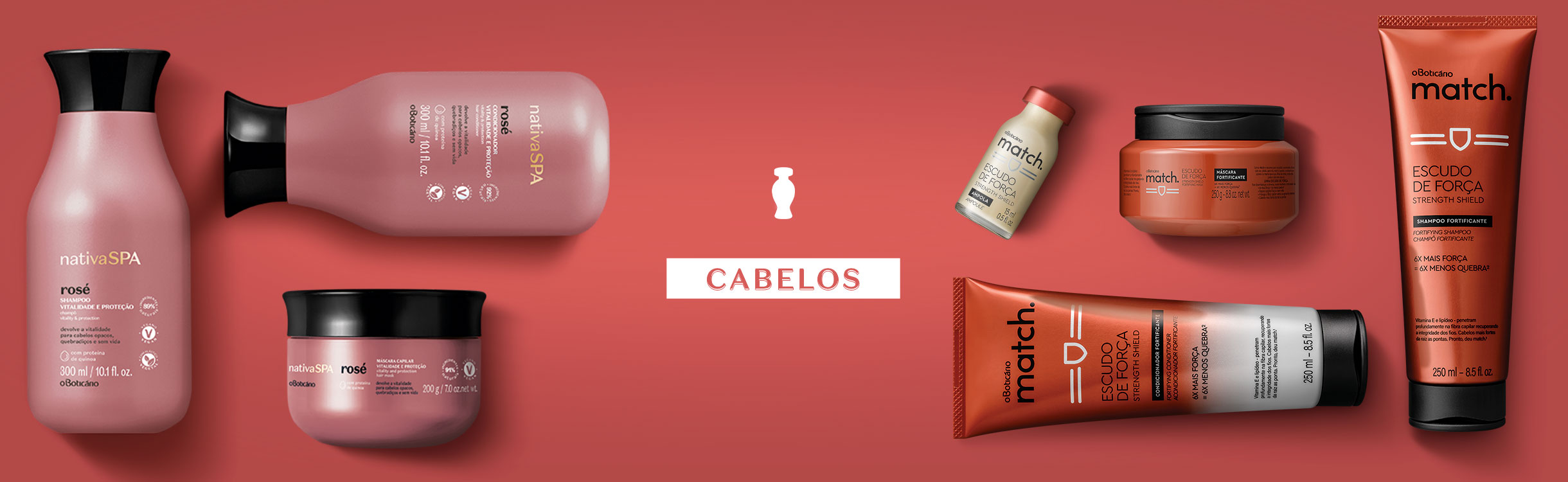 Kits o Boticário para Cabelos