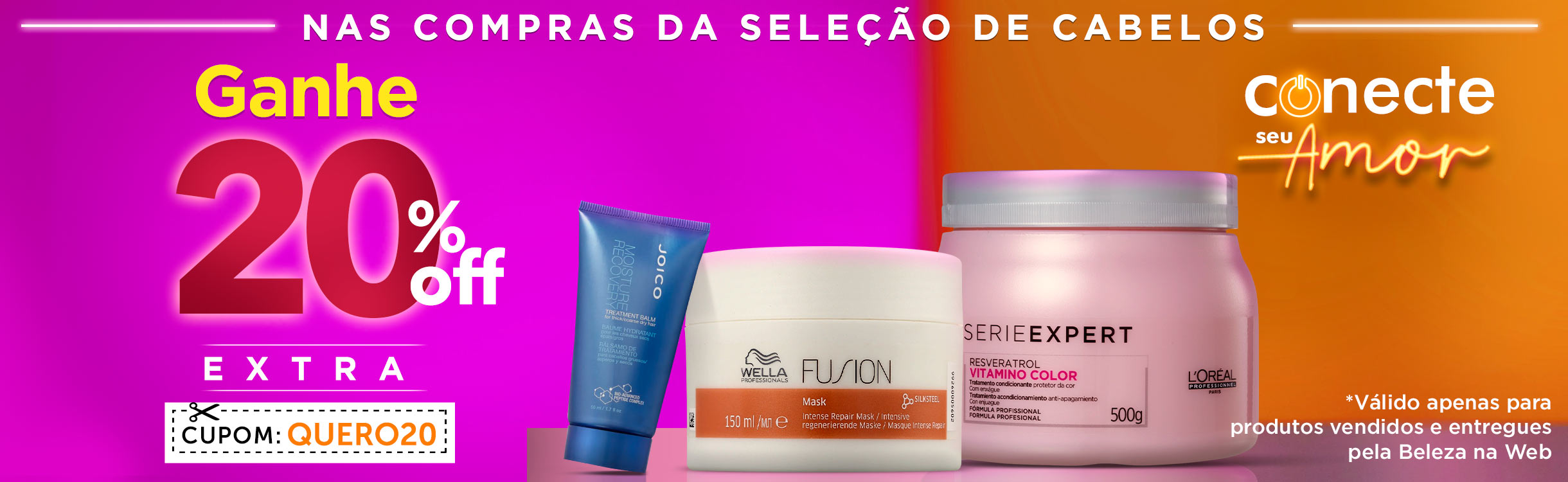 20% OFF EXTRA NA SELEÇÃO