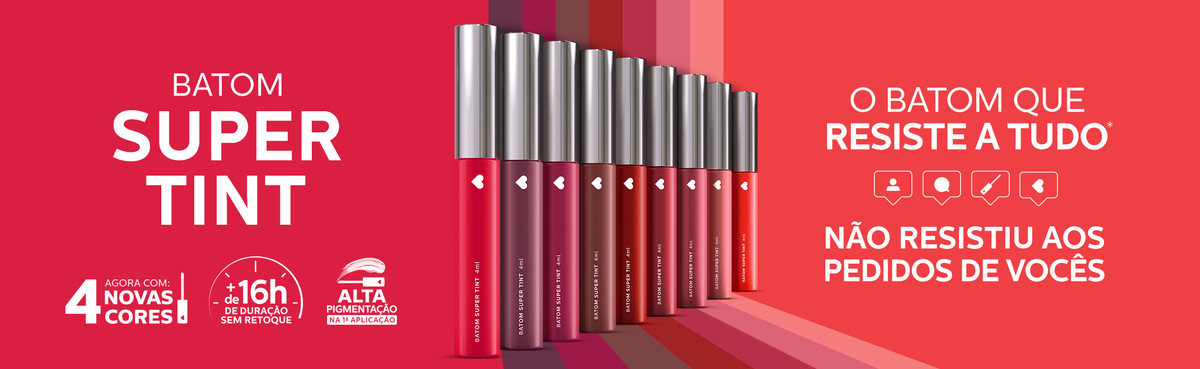 Novo Batom Super Tint