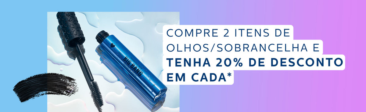 Itens olhos e sobrancelhas