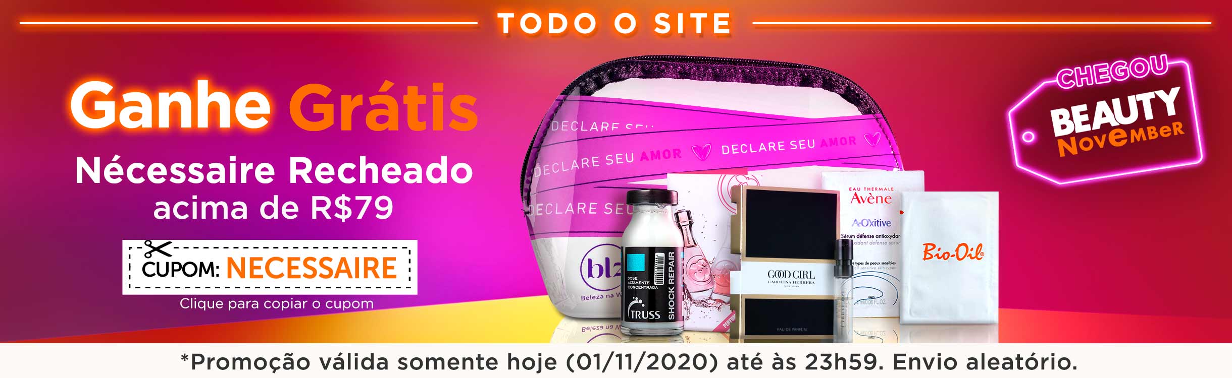 Promoção Relâmpago!