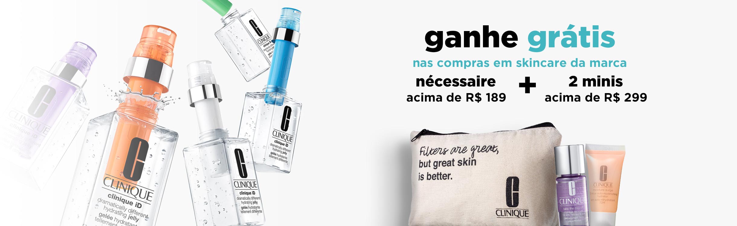 Clinique Cuidados com a Pele