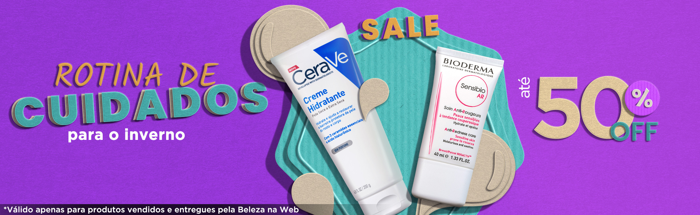 Até 50% OFF| Cuidados para o inverno
