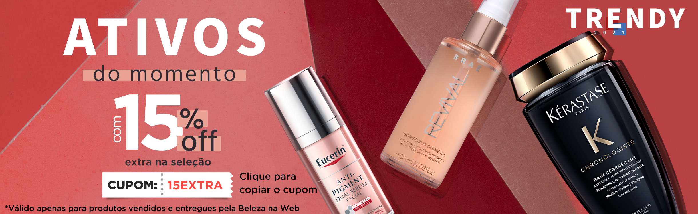Ácido hialurônico, óleos essenciais, vitaminas: cuidados para pele e cabelos!