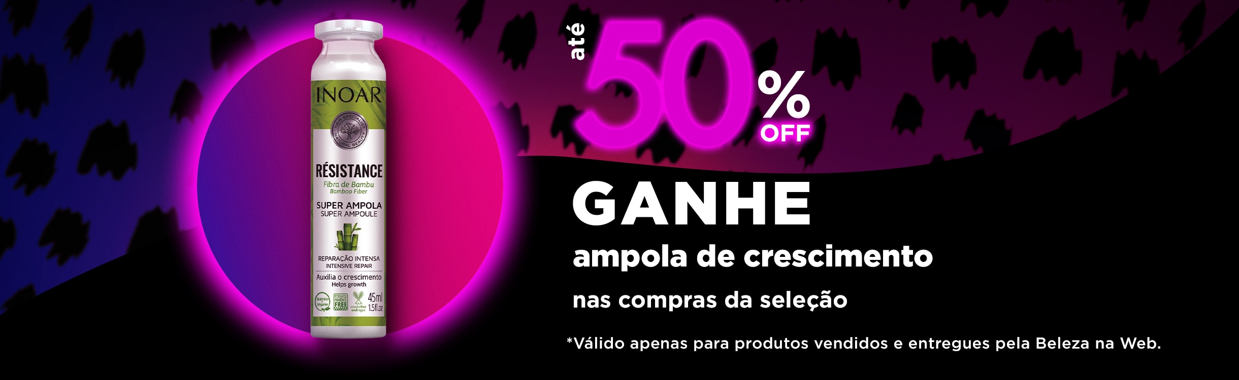 Digite o cupom no carrinho de compras