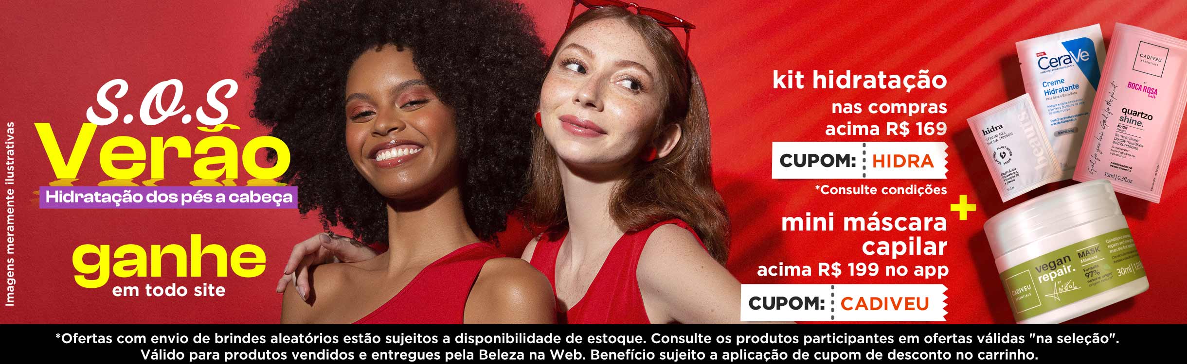 Tendências do Verão com descontos e promoções na estação mais quente do ano!