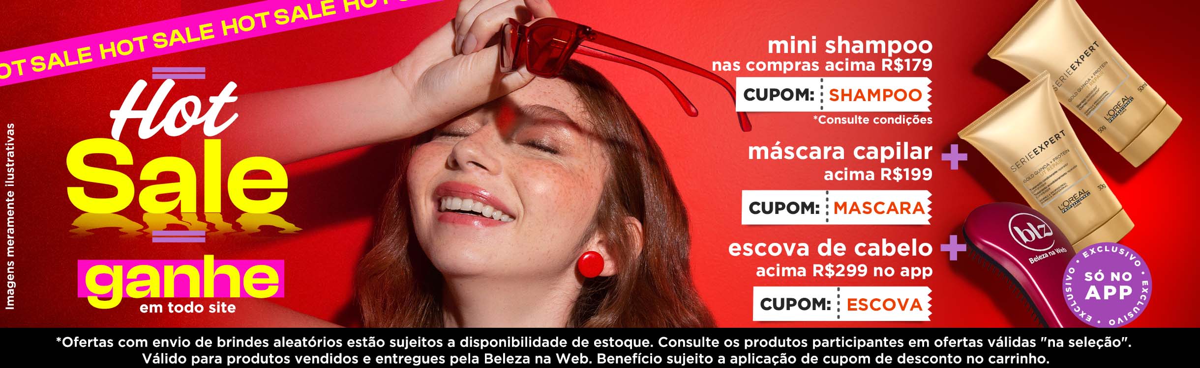 Na Beleza na Web o Verão começou quente e cheio de desconto imperdível.
