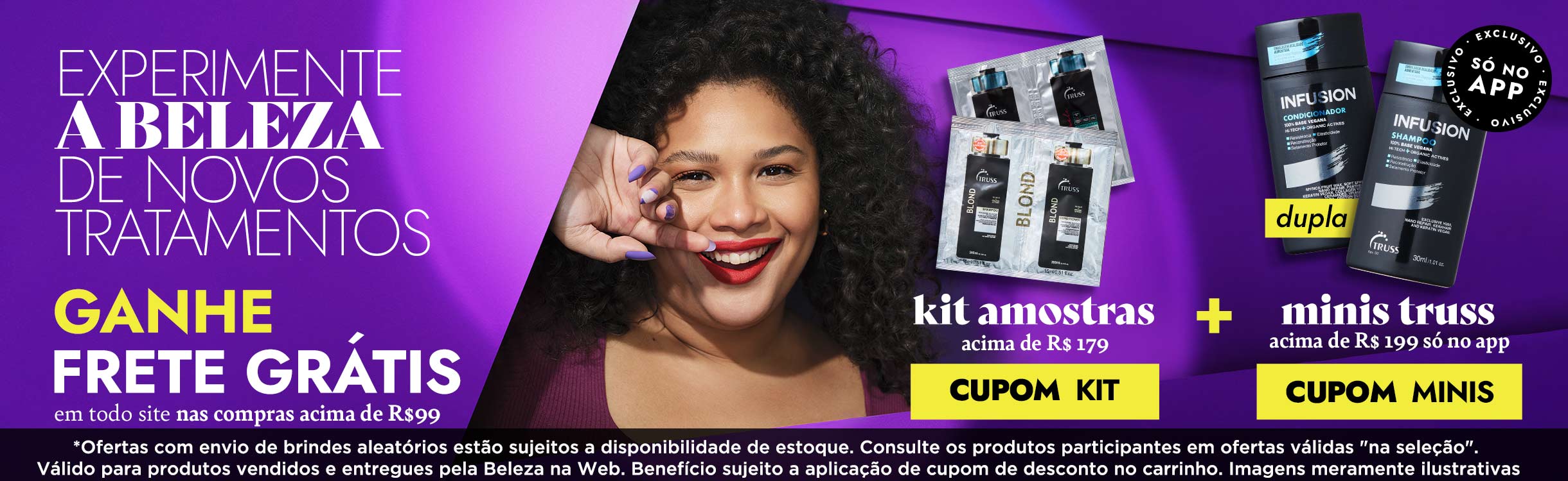 Que tal uma dose diária de descoberta para sua rotina de beleza? Experimente!