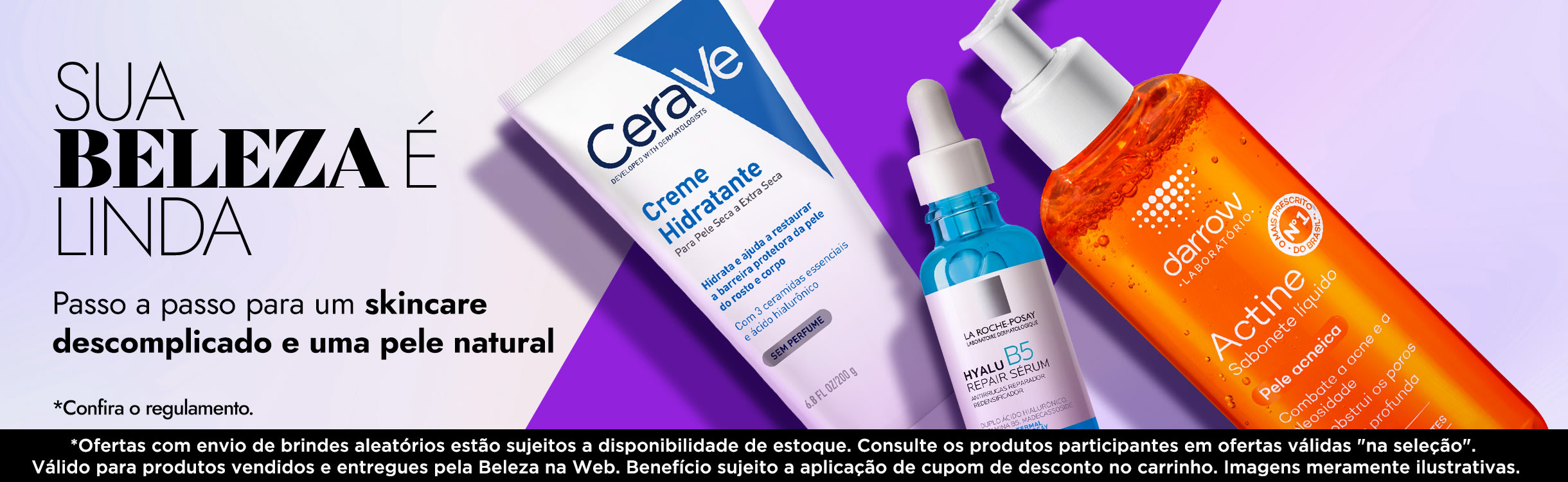 Skincare é com a gente. Descubra mais nessa seleção!