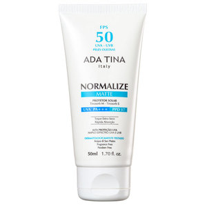 Ada Tina Normalize Matte FPS 50 - Protetor Solar Facial 50ml