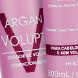 Argan Volupté doa volume para cabelos minguados. Revitaliza os fios deixando-os volumosos e encorpados. Mantendo a maciez e o brilho.