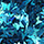 Colormake Shine Formatos Borboleta Azul Turquesa - Glitter 2g