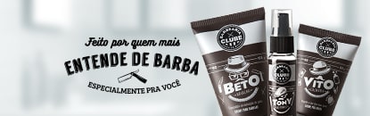 Produtos Barbearia Clube para Barba