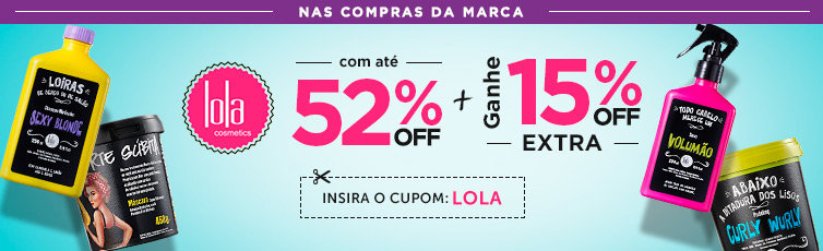 Produtos Lola Cosmetics em Promoção