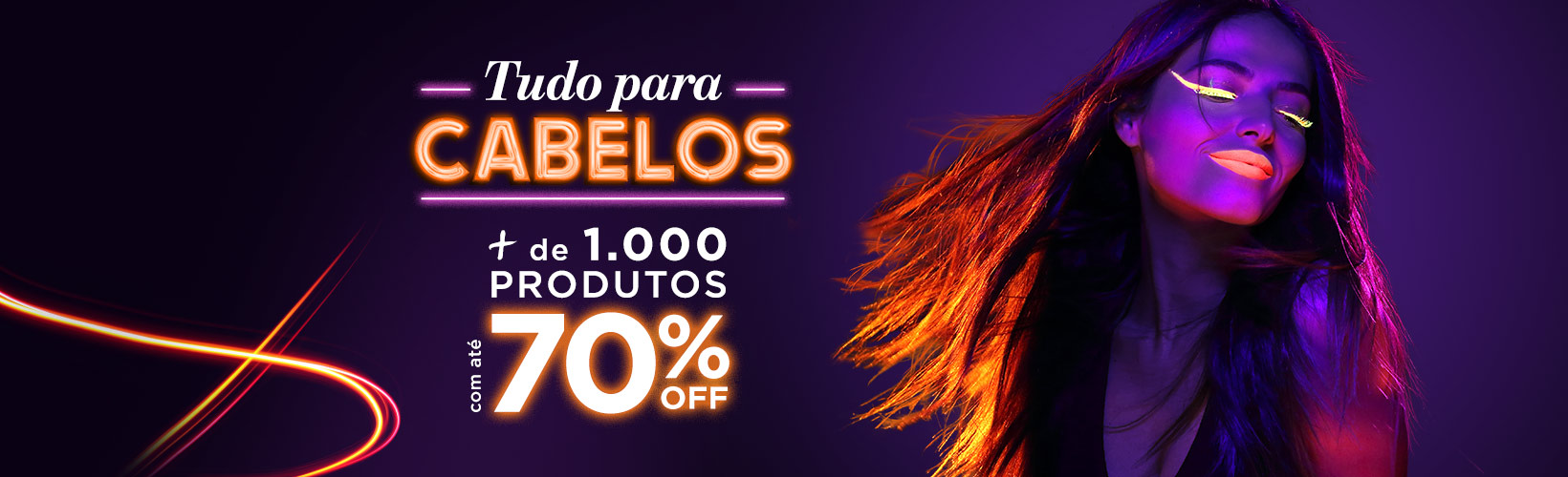Promoção em Cabelos na Black Friday