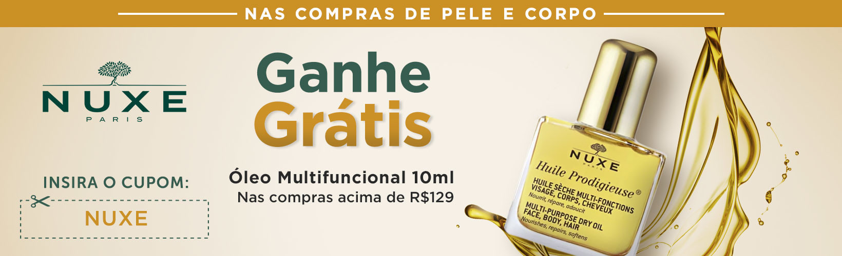 Você Ganhou Nuxe Oil!