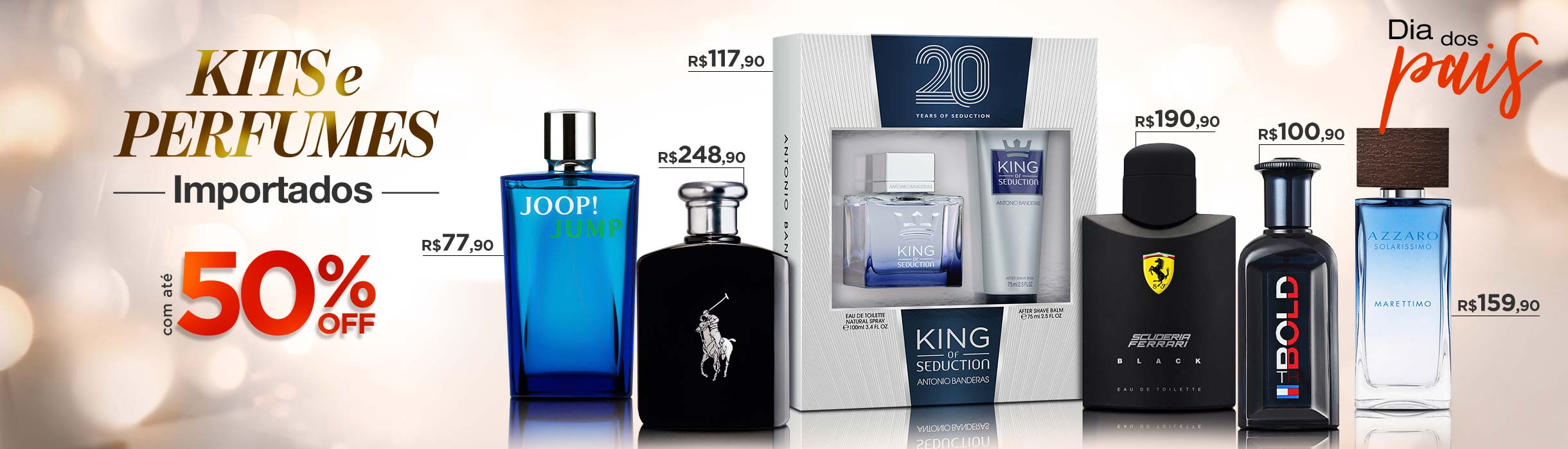 Dia dos Pais - Especial Perfumes