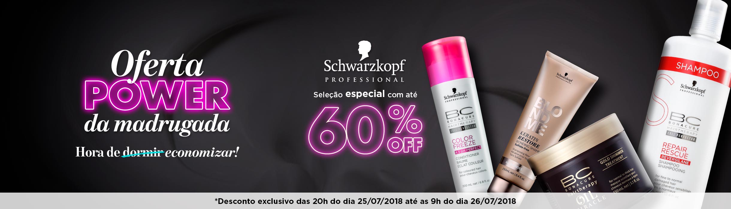 Produtos Schwarzkopf Professional em Promoção